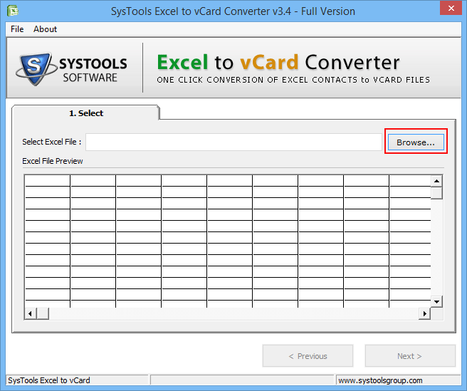 download excel to vcf converter
